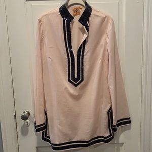 EUC Tory Burch Light Weight Tunic Size 8